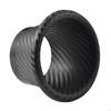 Universal Car SUV Front Bumper Turbo Air Intake Pipe Turbine Inlet Pipe Air Funnel Kits Carbon Fiber Color
