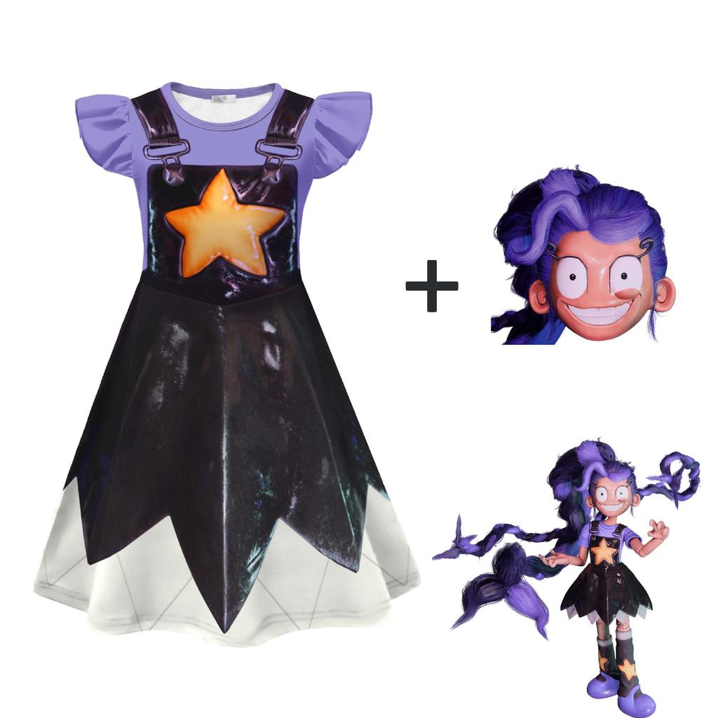 Bobi Time Lily Game Cosplay Children's Suit