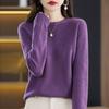 100% Wool Women Sweater Winter Soft Warm Knit Pullover Autumn Jumpers Female Sweaters Knit Tops Long Sleeve