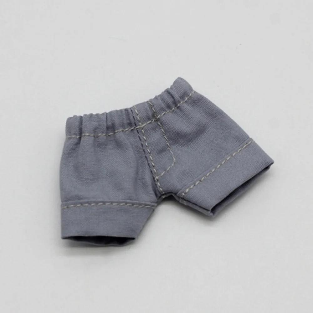 Ob11 Pants Fashion Elastic Waist Shorts Jeans For GSC Obitsu11 Molly 1/12 Bjd Doll Clothing Accessories Kids Toy