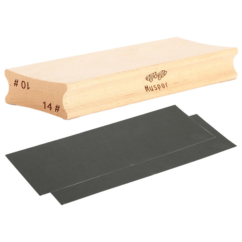 

Шлифовальный блок для гитары с наждачной бумагой, радиусный инструмент для выравнивания ладов на грифе, деревянный, для выравнивания ладов на грифе гитары