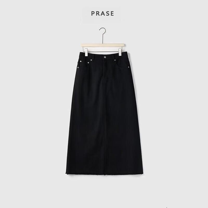 Women s Tencel Cotton Denim Midi Skirt XL