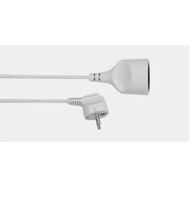 Portable 1-Socket Extension Cord 2M Elgotech