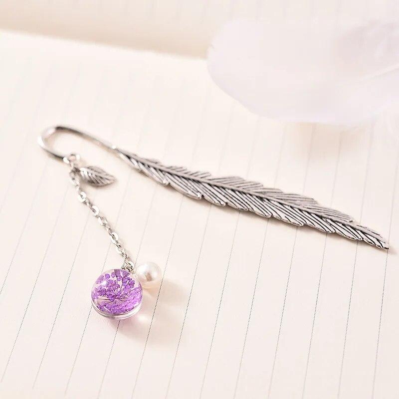 1pc Metal Bookmark Cute Cartoon Beautiful Cool Book Page Mark Student Stationery School Supplies Gift Book Marker