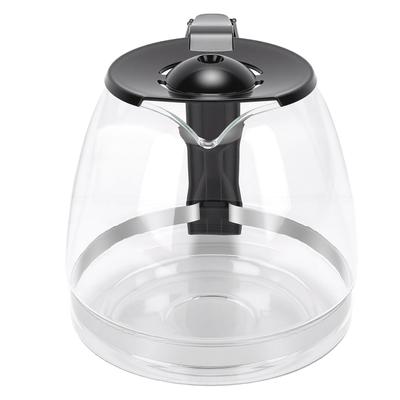 Glass Coffee Pot Easy To Clean Heat Cold Proof Coffee Maker Replacement   with Handle