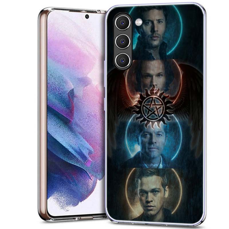 Övernaturligt Symbol Telefonfodral för Samsung A16 A26 A36 A56 A17 A37 A57 A07 A06 A02S A12 A22 A32 A52S A72 Galaxy A70 A50S A71 A51
