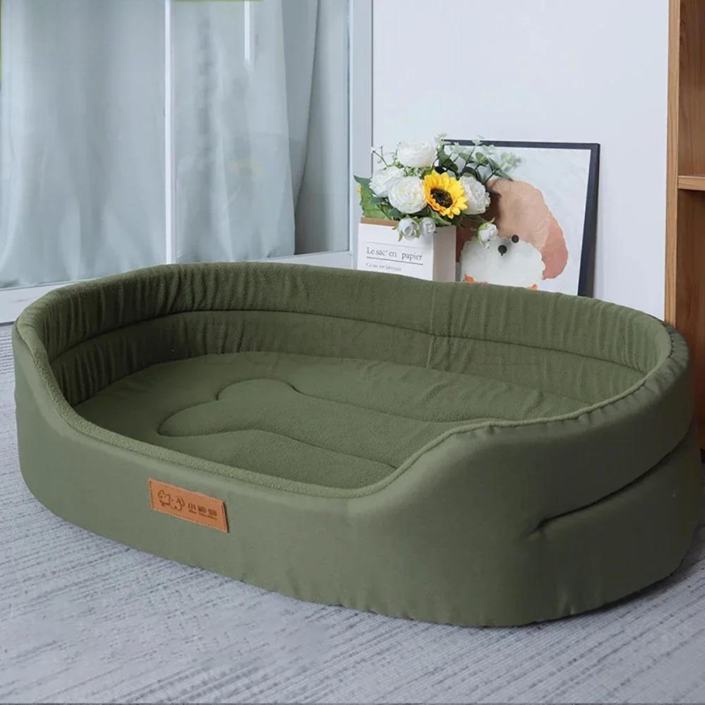 Hund Haustierbetten Quadratisches Hundebett Für Große Hunde Hundesofa Betten Wasserdicht Maßgeschneidertes Haustierbett Innenpolster Waschbar Welpen Zwinger Zubehör