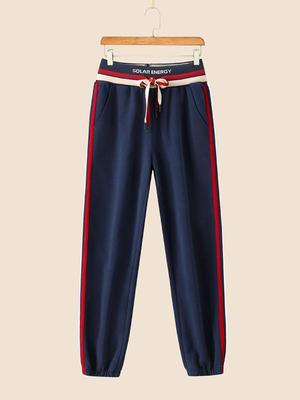 Women's Fashionable Cotton Joggers: Loose, Breathable, Straight-Leg Sweatpants for Spring and Autumn