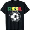 Senegal Soccer Lovers Jersey Proud Senegalese Football Fans T-Shirt