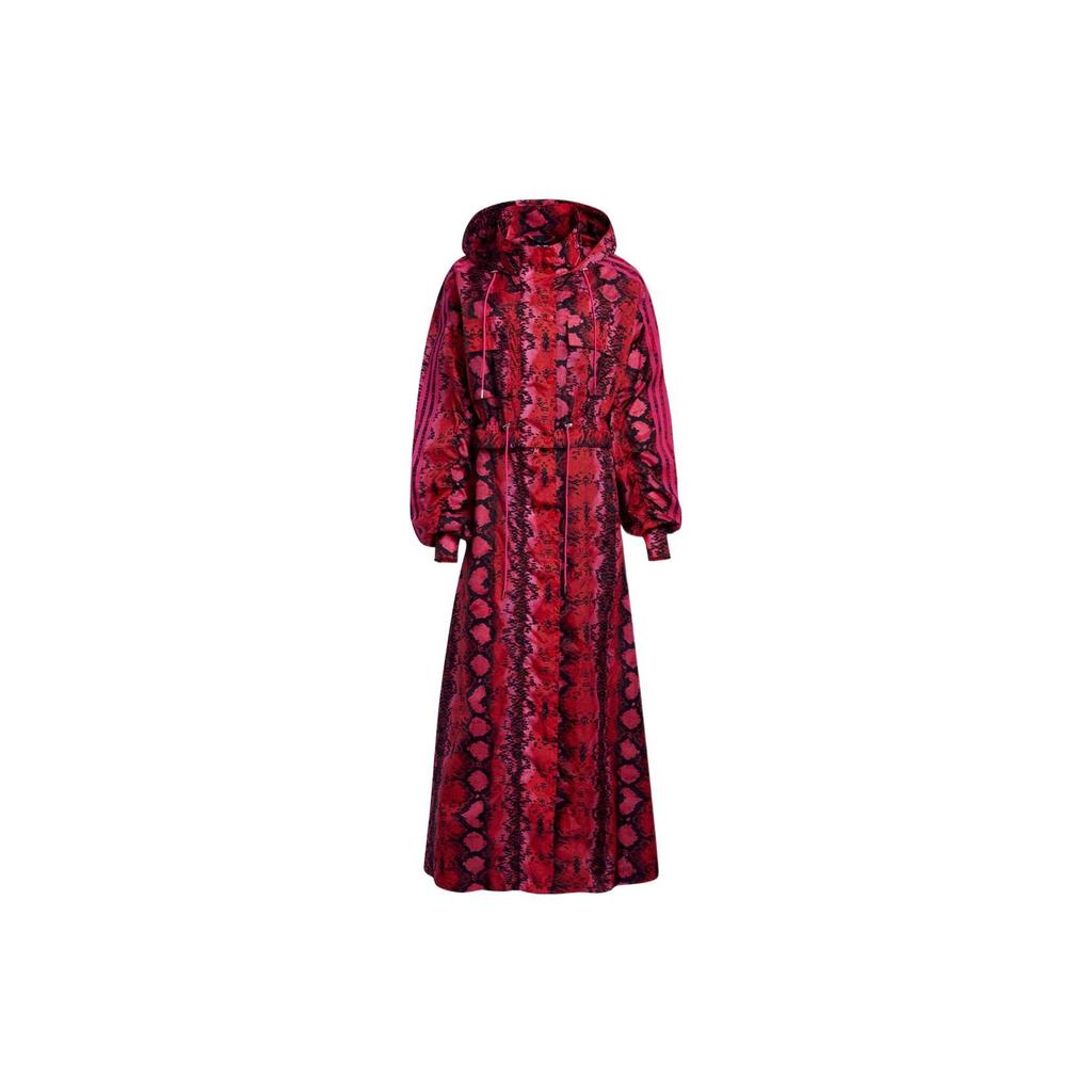 Adidas Ivy Park X Originals Clover Hooded Sports Jacket Unisex Outerwear Bright-Pink HM6176