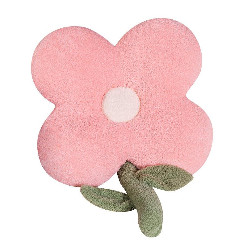 Tulip Flower Pillow Plush Toy Sunflower Doll Sofa Pillow Cushion Office Chair Cushion Waist Pad