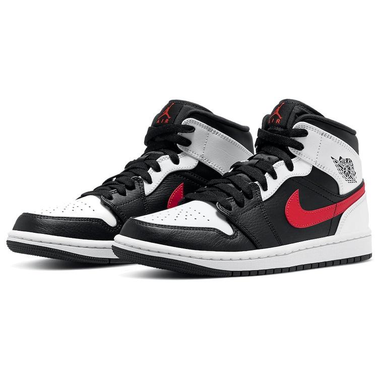 Air Jordan 1 Mid 'Chile Red' Men's 554724-075