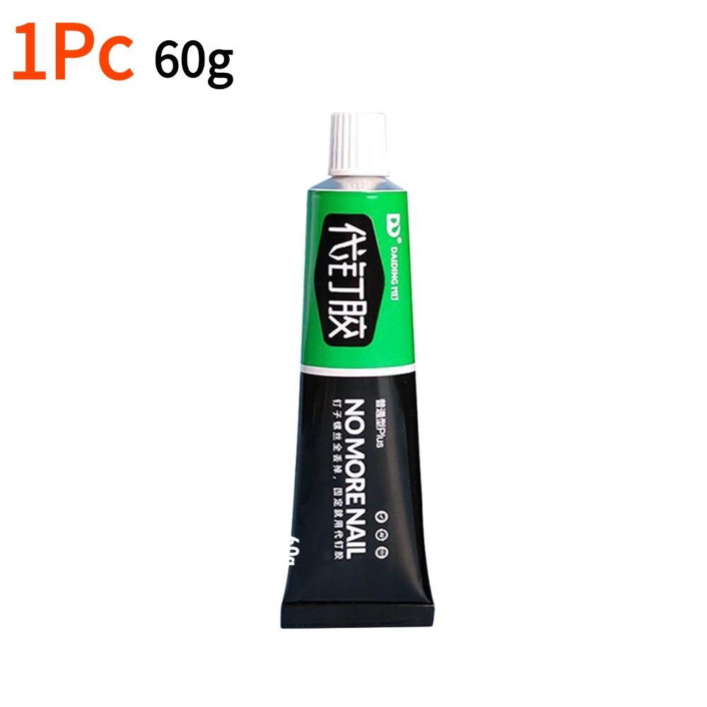 1-5Pcs 30g/60g All-Purpose Glue Quick Drying Glue Strong Adhesive Sealant Fix Glue Nail Free Adhesive Plastic Glass Metal