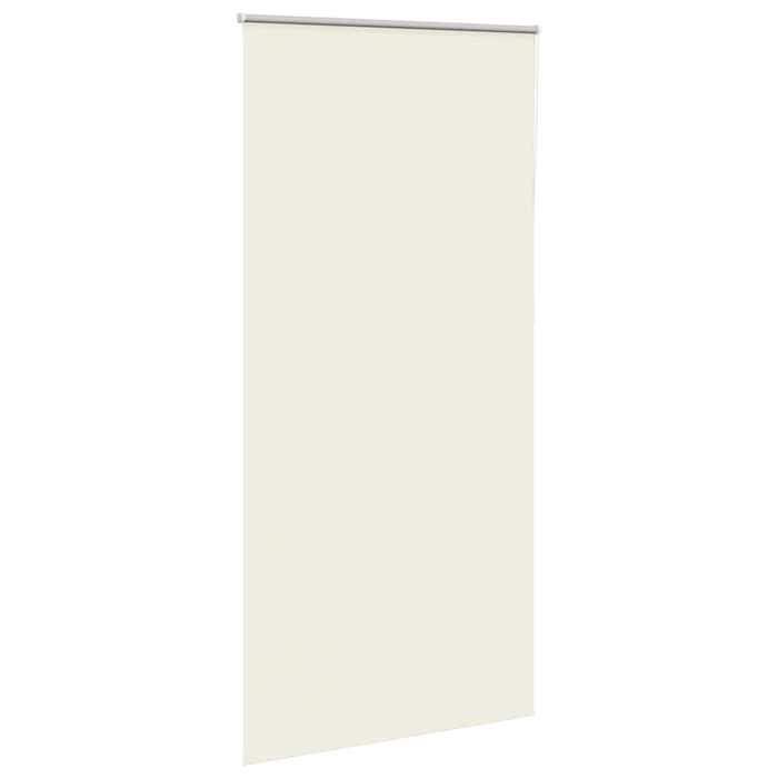 VidaXL Roller Blind Blackout Off-white 110x210 Cm Fabric Width, Day and Night Blind, Kitchen Blind, Blind 4011702