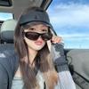 Alo Airlift Solar Visor Cap Embroidered Wide Brim Sun Hat Outdoor Sports Tennis Hiking