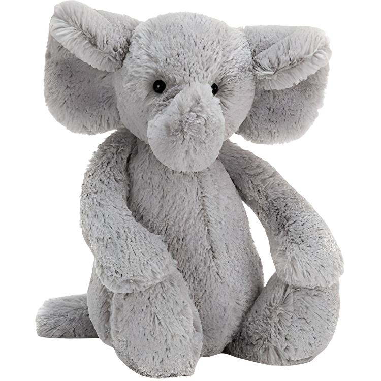 

JELLYCAT Jungle Animal Collection Shy Elephant Dolls Plush Toy 18cm/31cm Height 18 cm