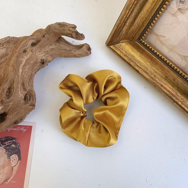 1pc organza fashion skirt shape large intestine hair tie new mesh pleated head flower hair rope tie head band hair ornament
