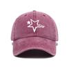 Trendy American-style Printed Peaked Cap, the Same Style for Men and Women, a Must-have Sports Baseball Cap