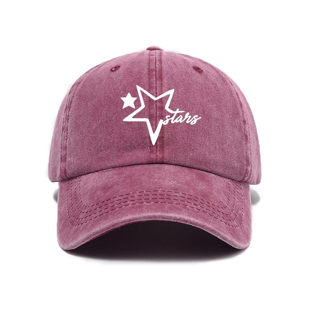 Trendy American-style Printed Peaked Cap, the Same Style for Men and Women, a Must-have Sports Baseball Cap