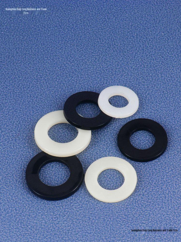 Nylon Insulating Flat Washer Set (Plastic/Rubber) - Sizes M2 To M12
