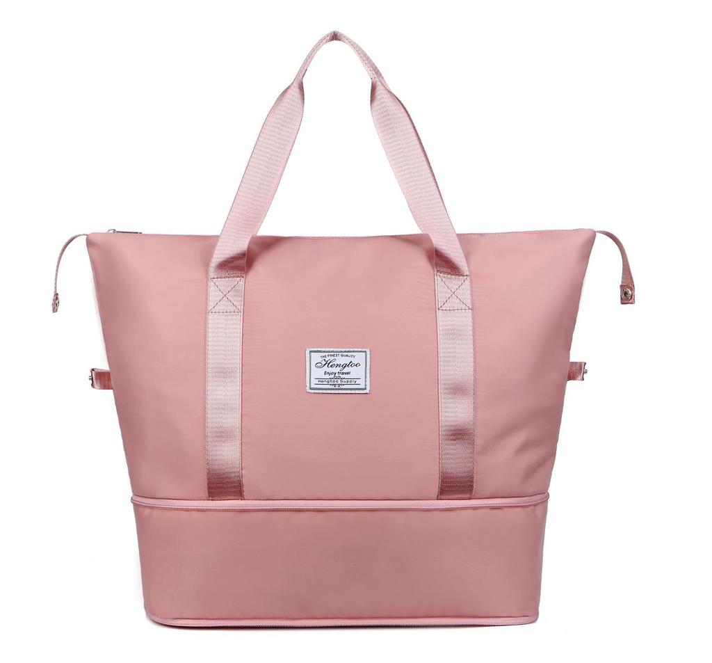 Wheeled Waterproof Travel Bag: Wet/Dry Separation, Large Capacity, Hand-Carry Luggage, Maternity, Business Trip