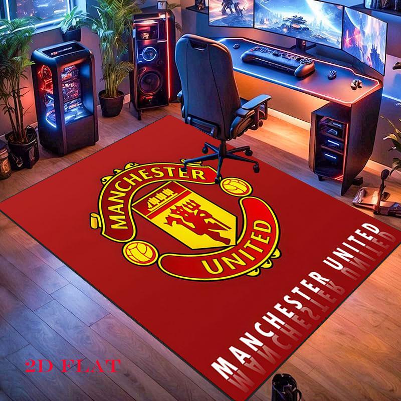 Mighty MUFC Dynasty Carpet Rug for Living Room Bedroom Home Sofa Decoration,Kids Play Nonslip Floor Mat