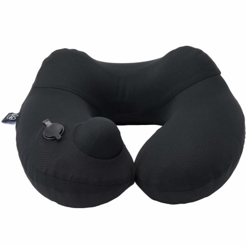GI-AIR Pump-Built Air Pillow DRY-C Onyx Black | Comfortable Travel Accessories Eye Masks & Eye Pillows