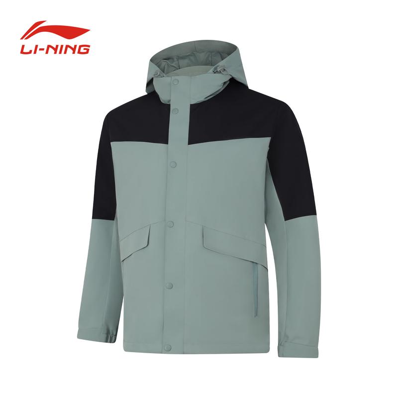 Li-Ning Unisex Water-Repellent Hooded Windbreaker Jacket
