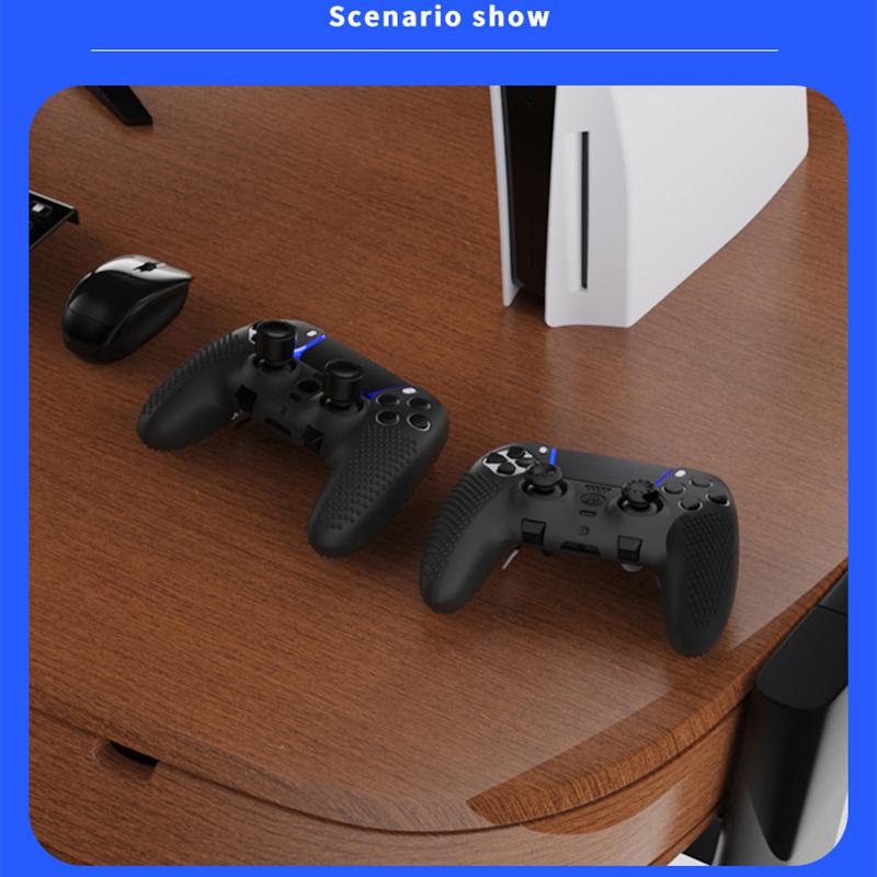 Silicone Protective Case Protector Shell For Ps5 Game Accessories Shockproof Anti-Drop Cover