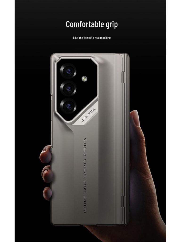 Slim Magnetic Supercar Samsung Z Fold7 Case with Hinge Protection