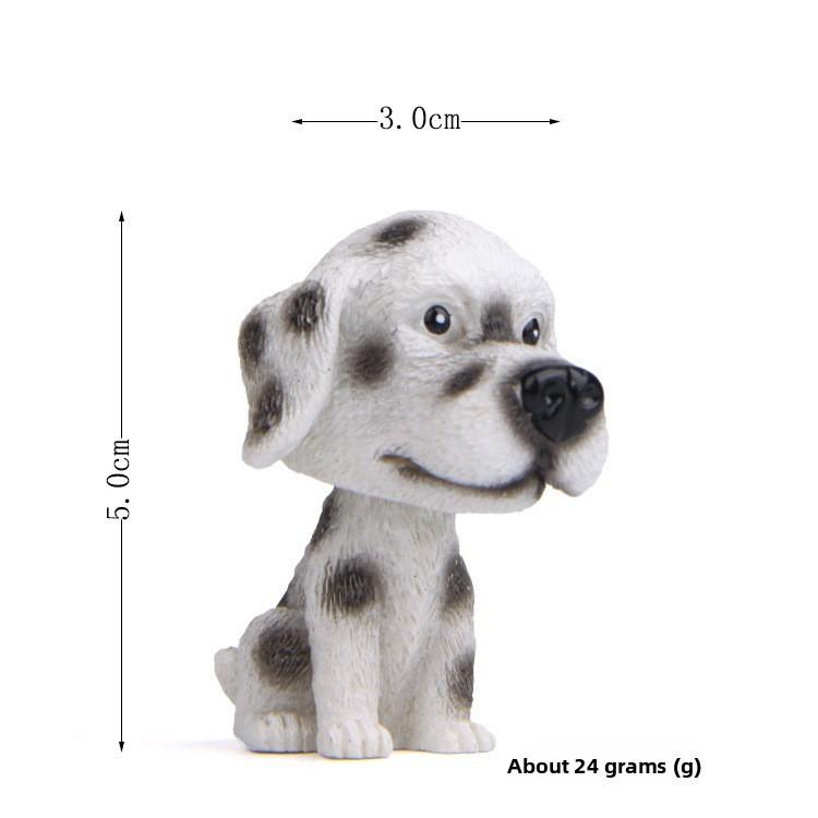 Husky Car Ornaments Resin Models For Auto Interior Decor Gift For Celebration Occasions