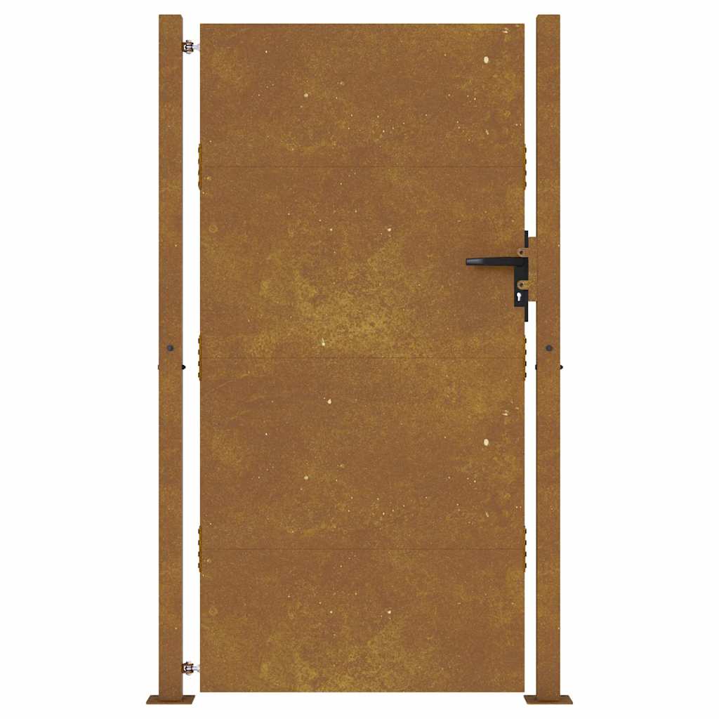 Garden Gate 100 x 200 cm Corten Steel
