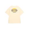 Converse T Shirts Unisex Beige Crew Neck Moderate Straight Fit 10025852-A02
