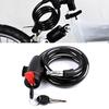 1 Set Motorcycle Lock High Durability Anti-deform Metal Mountain Bicycle Lock with Key for Home