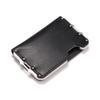 RFID Anti-Magnetic Men's Leather Metal Card Bag Multifunctional Aluminum Alloy Bank Credit Card Holder Wallet