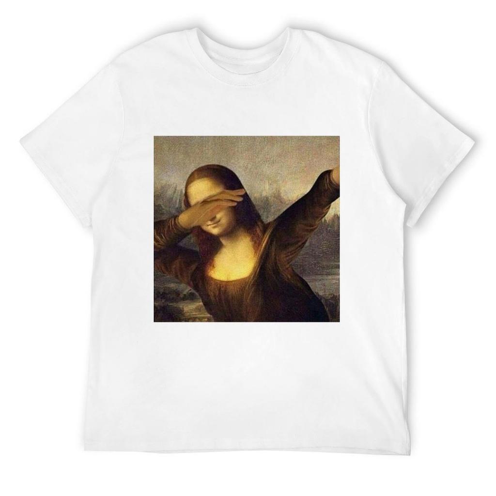 Mona Lisa DABBT! DAB! T-Shirt Anime Shirt Mann Kleidung Bluse Baumwolle T-Shirt Männer