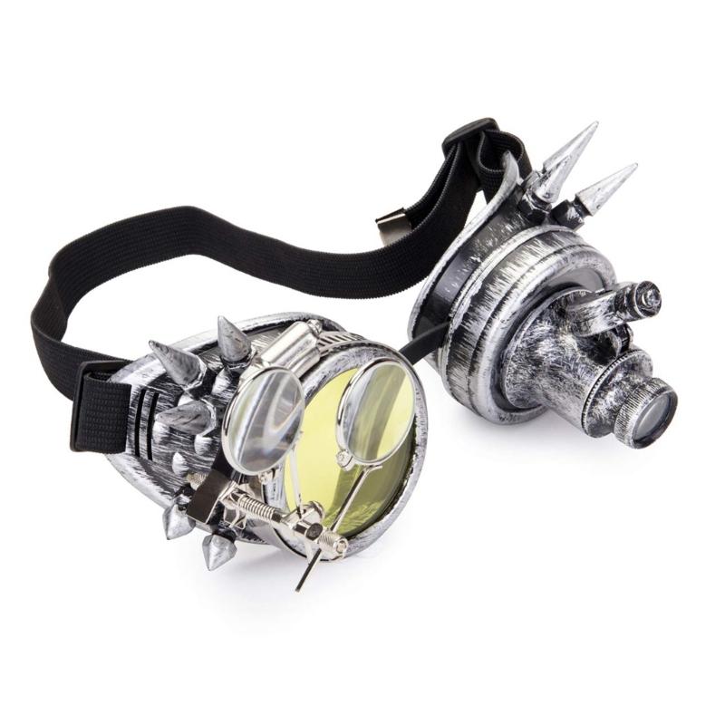 Steampunk Sunglasses Men Womens Fashion Glasses Vintage Cosplay Eyewear Costume