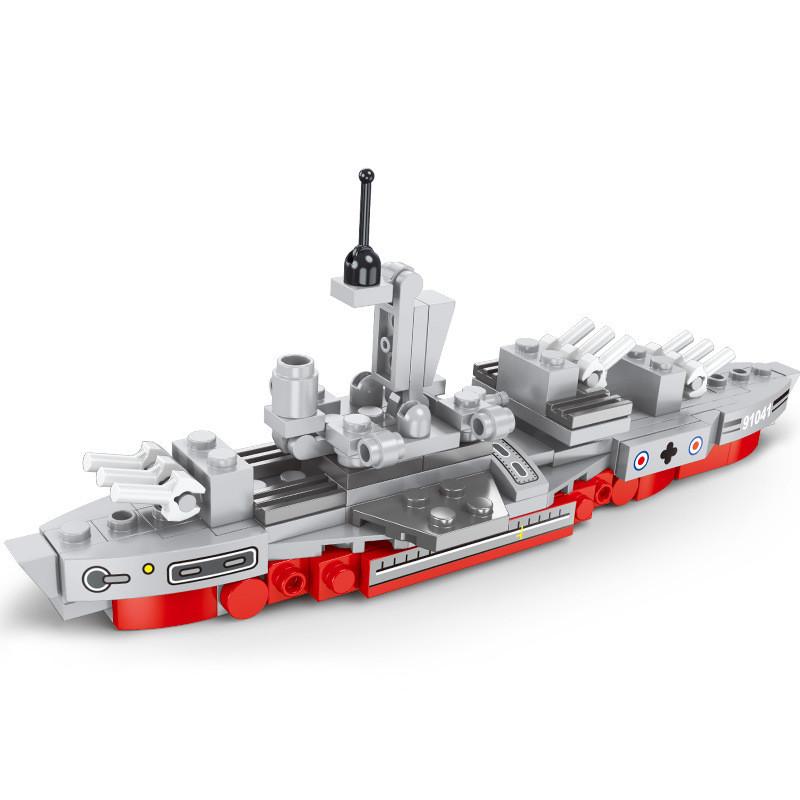 

Самолет Военный корабль Авианосец Сборная Модель Блок Украшение Детские Игрушки