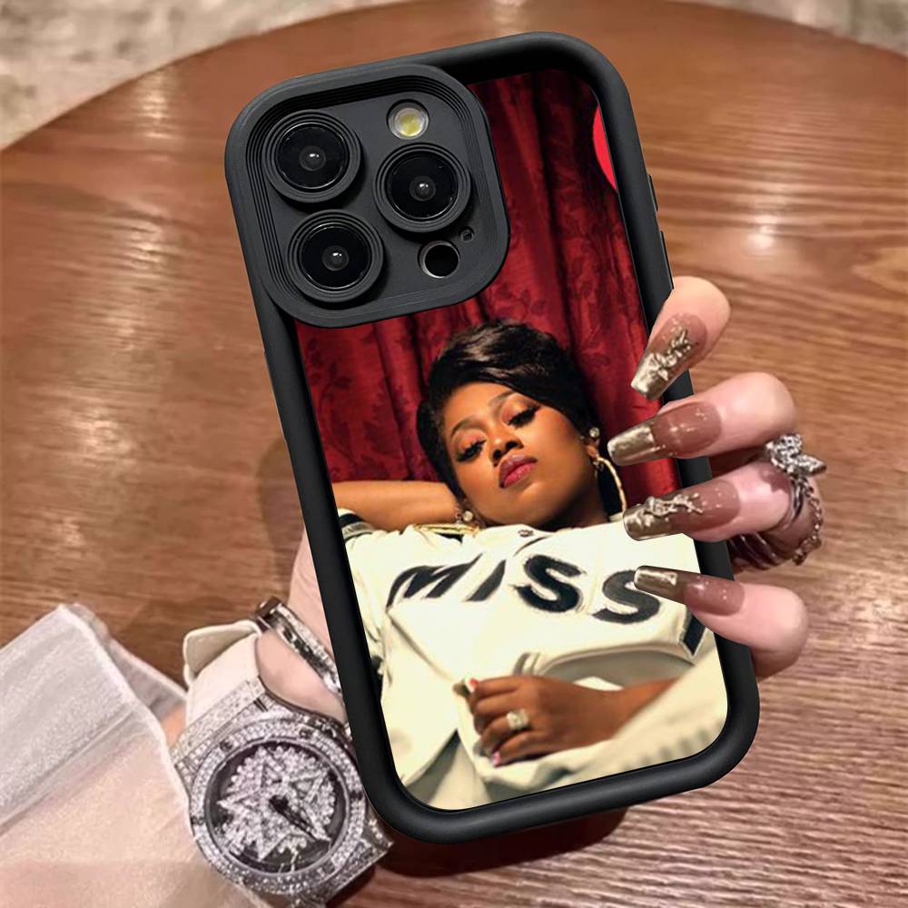 Rapper Missy E-Elliott For IPhone 17 15 13 12 11 14 Pro Max X XR XS 16 Plus Shockproof Candy Back Cover