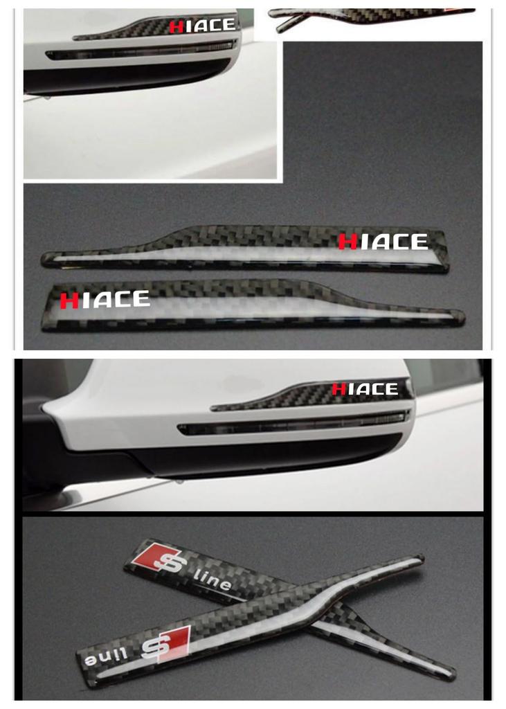 ALPHARD Door Mirror Guard Door Side Mirror Door Mirror Gate Guard Scratch Scratch Dress Set Protector, Sticker, Sticker, Protection, Prevention,