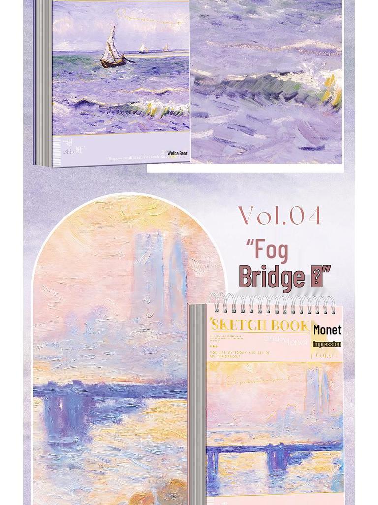 Premium Hardcover Detachable Sketchbook for Art Students with Thick Drawing Paper
