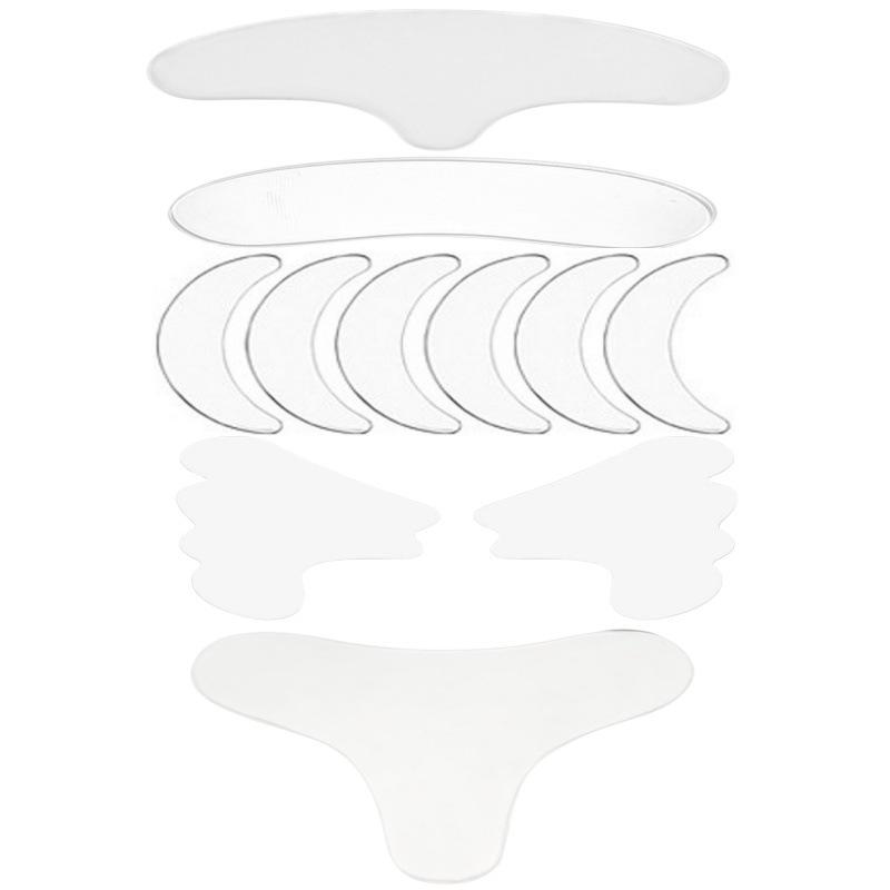 Cross-Border Exclusive Silicone Anti-Wrinkle Patches: 18-Piece, 11-Piece, and 16-Piece Face and Eye Sets