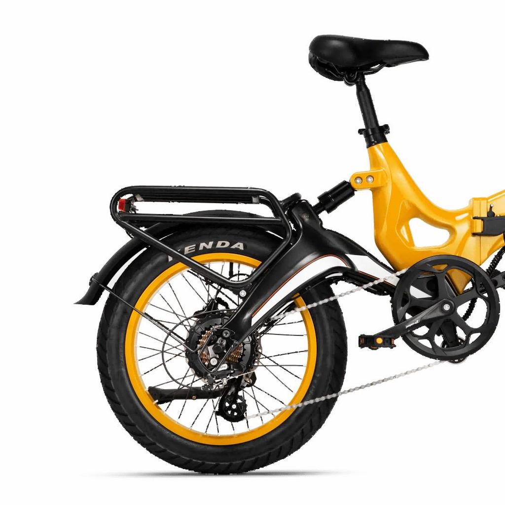 Electric Bike Foldable MIHOGO 20" 750W Motor Top Speed 40Km/h 48V 12.8AH Max Range 100Km Load 120Kg NX