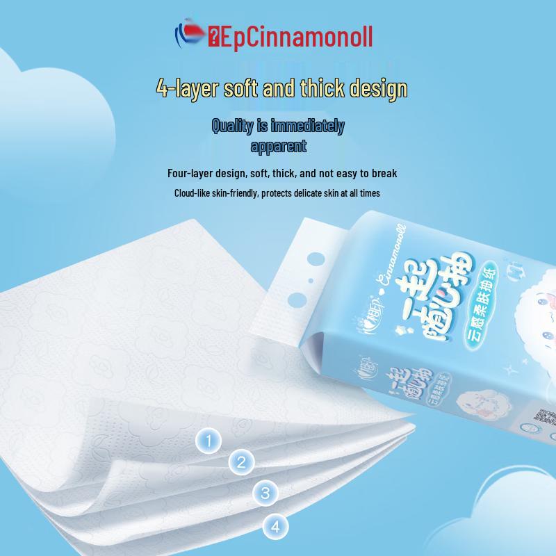 Xin Xiang Yin Sanrio Cloud-Soft Hanging Facial Tissues