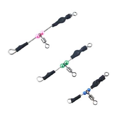 Bearing Swivels Connector Fast Hook for Anglers Easy To Use Fishing Tackle Accessories Fishing Connectors with Beads