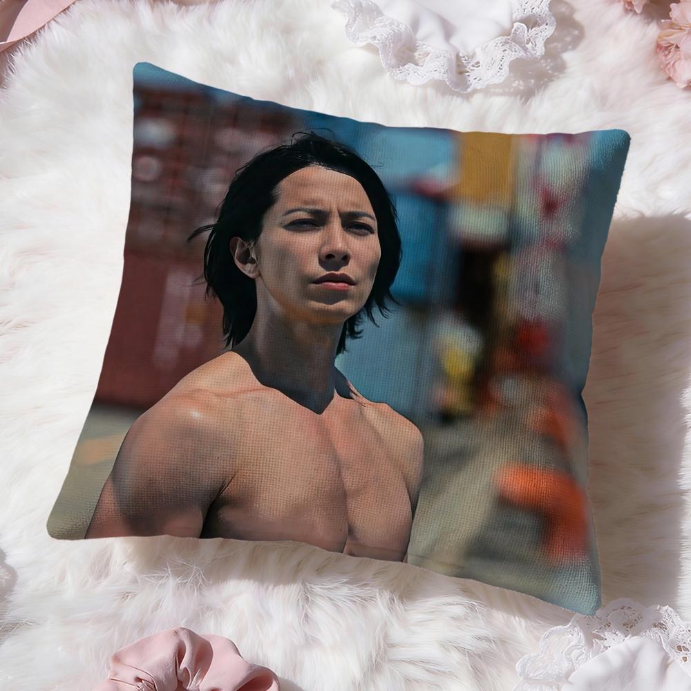 

COOL YYamashitaS T-TomohisaS Cushion Cover Premium Comfort Reversible Pillow Cove -Two in One Design for Any Room & Car Interior 30cmx30cm