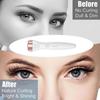Heated Eyelash Curler 3-Second Curl | 3 Temp Modes for Lash Lift | All-Day Look, Waterproof & Smudge-Free (White)