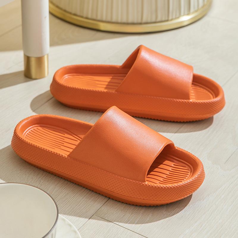 Slippers Summer Home Bathroom Bath Non-slip Deodorant Cool Slippers Women Eva Platform Silent Shoes