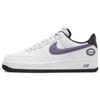 Air Force 1 07 LV8 Hoops - Biały Fioletowy Kanion Męskie Sneakersy Czarne DH7440-100