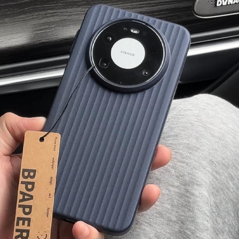 For Huawei Mate 80 Pro Max Case Frosted Hard For Magsafe Magnetic Corrugated Non-slip Cover For Huawei Mate 80 Pro Shell Bumper